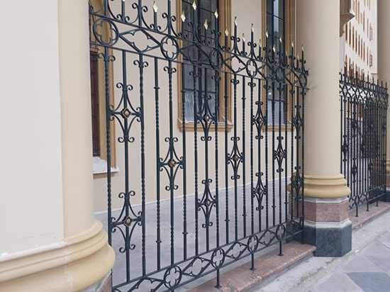 Grade de serralheria artística